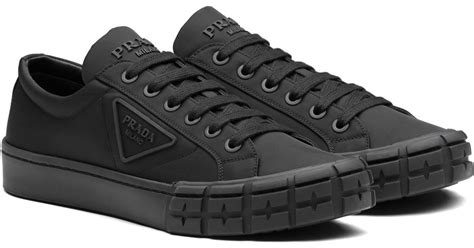 prada cassetta wheel sneakers|Prada Wheel Cassetta Low Black White .